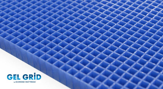Diamond Mattress Gel Grid Levitate Luxe Hybrid