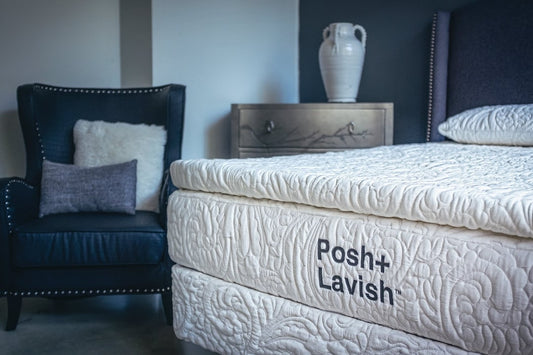 Posh + Lavish Natural Latex Reawaken True Pillow Top