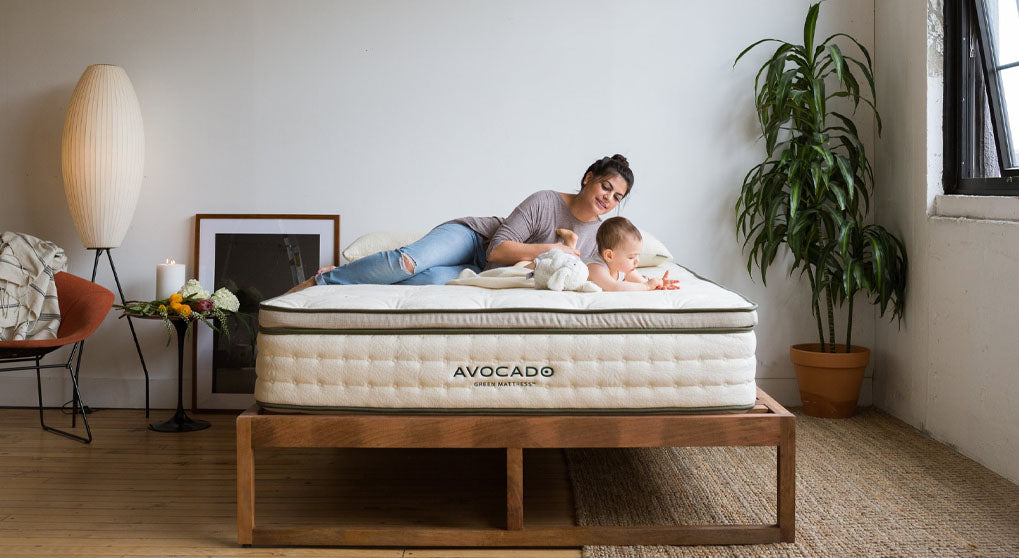 Avocado Green Organic Pillow-Top Mattress