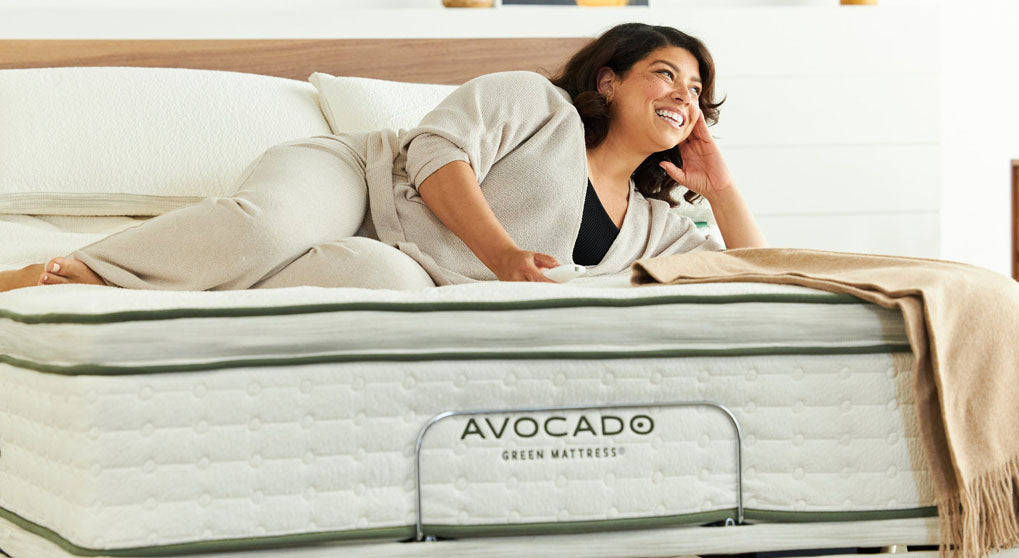 Avocado Green Organic Pillow-Top Mattress