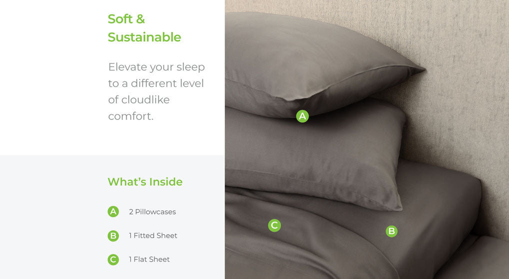 Cariloha Aloha Soft Bamboo Sheet Set