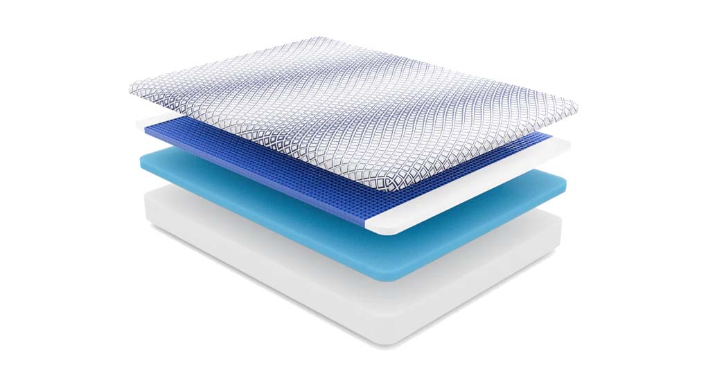 Diamond Mattress Gel Grid Float Elevate