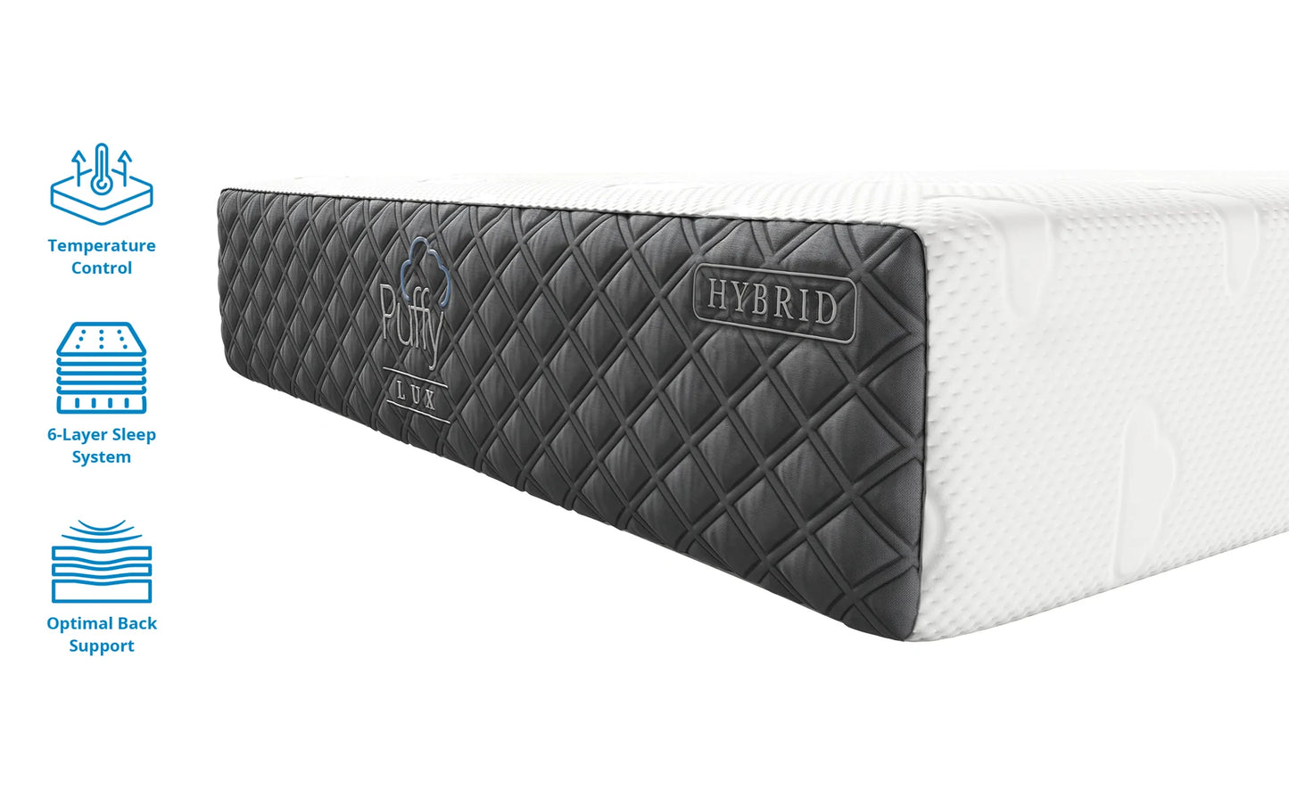 Puffy Lux Hybrid Mattress